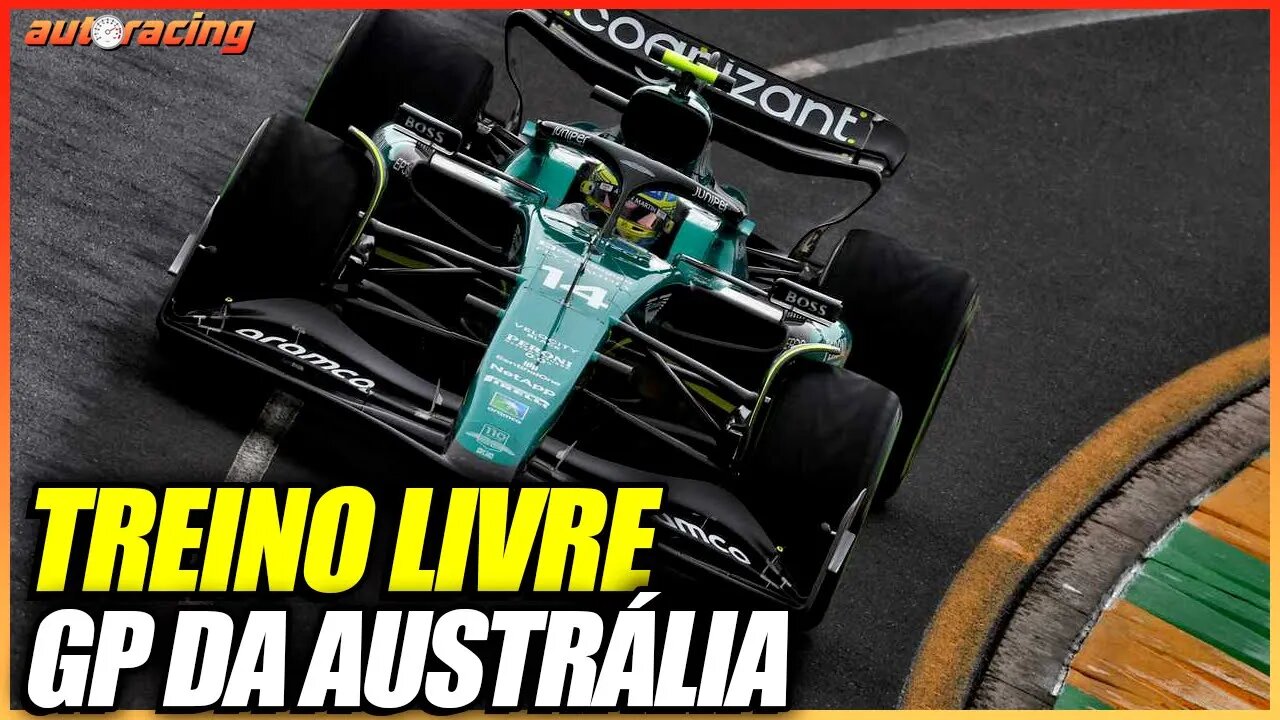 EM DETALHES O TREINO LIVRE DO GP DA AUSTRÁLIA EM MELBOURNE DA F1 2023