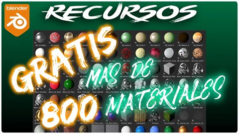 Blender_+800Materiales (GRATIS)
