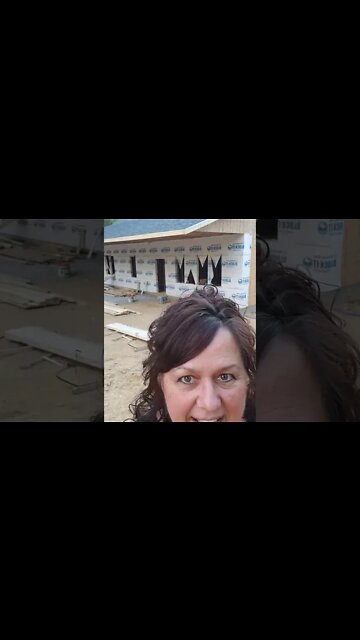 Studs everywhere! Vacation cabin rental build update! #shortsvideo, #shorts