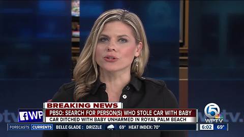 Thief steals vehicle at gas station with infant inside