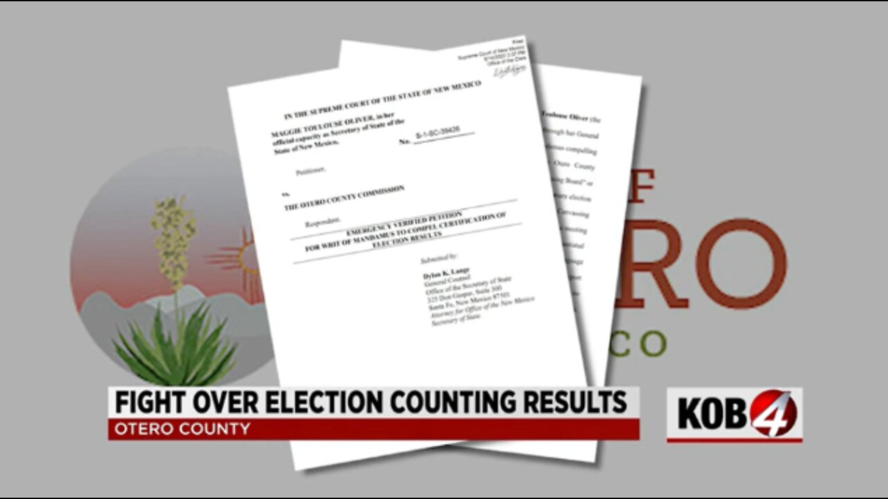 NM secretary of state sues county commission over refusal to certify primary election results