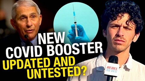 Updated Booster || Now Available To All Americans || But Has It Been Tested On Humans ??