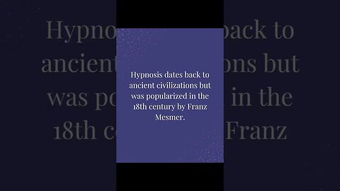 The History Of Hypnosis 😵‍💫#lukenosis #hypnotherapy #historyofhypnosis