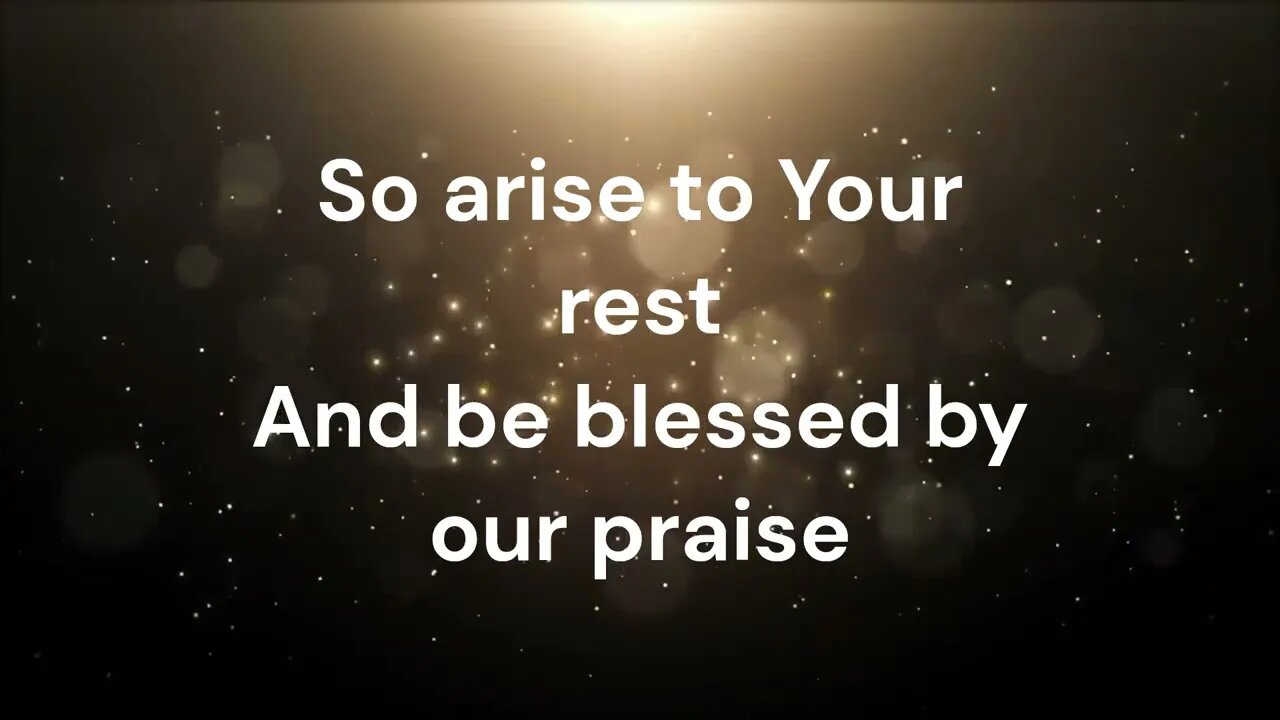 Oh The Glory Of His Presence | Jesus Image (With Lyrics)