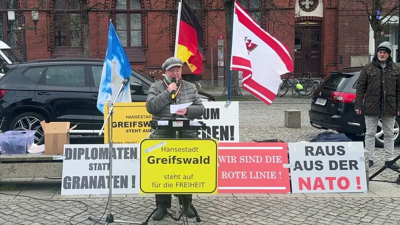 Greifswald - Christine mit einem Beitrag 17-04-2023