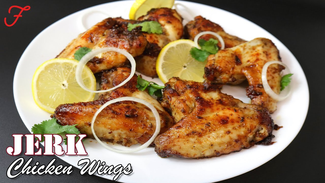 Jamaican Jerk Chicken | Chicken Wings | Jerk Chicken Wings