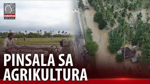 Pinsala sa agrikultura dulot ng shearline sa Davao at Caraga Region, mahigit P136-M na