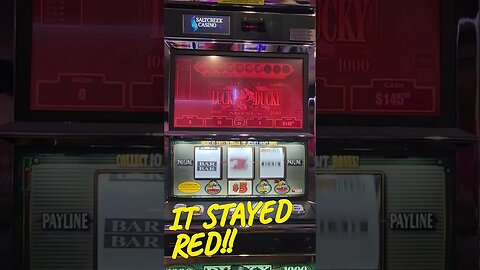 It Stayed RED!!! #casino #gambling #luckyduck
