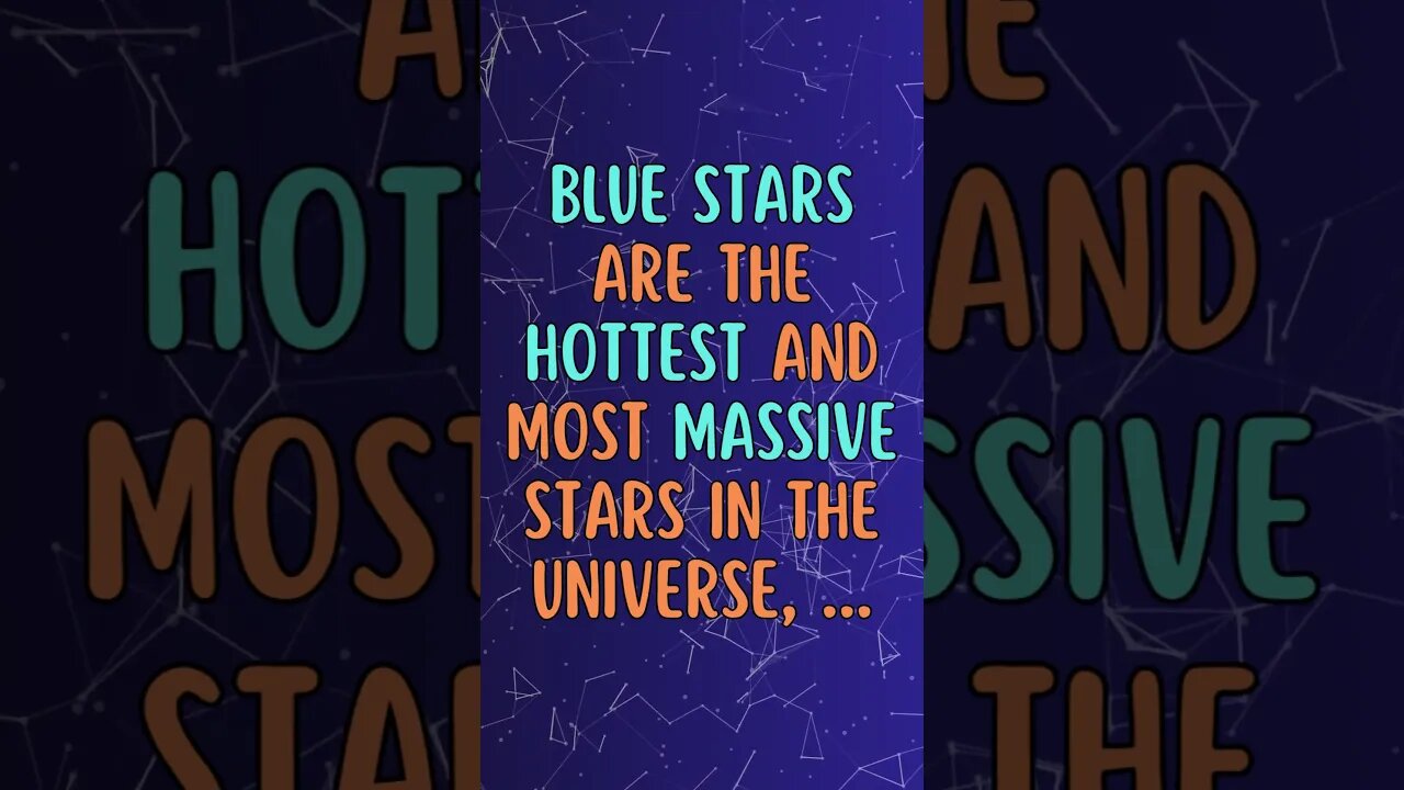 🌌Did you know this fact about Space? #shortsfact #funfactsshorts #spacefacts #bluestar #bluestars