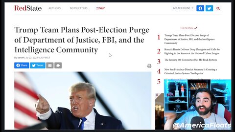 YOU'RE FIRED! Trump Team Plans Post-Election PURGE Of DOJ, FBI, CIA, Other Alphabastard Agencies