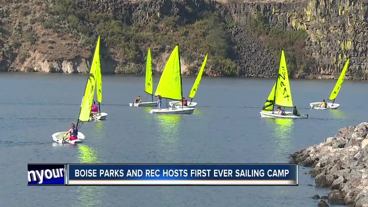 Boise's first ever sailing camp teaches children a new sport