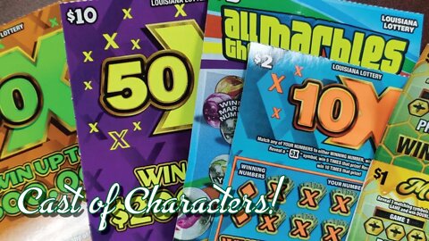 Cast of Characters! | Buy U Scratchers | Louisiana Lottery