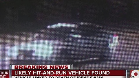 Cincinnati police have car suspected in hit-and-run death of Irene Swain