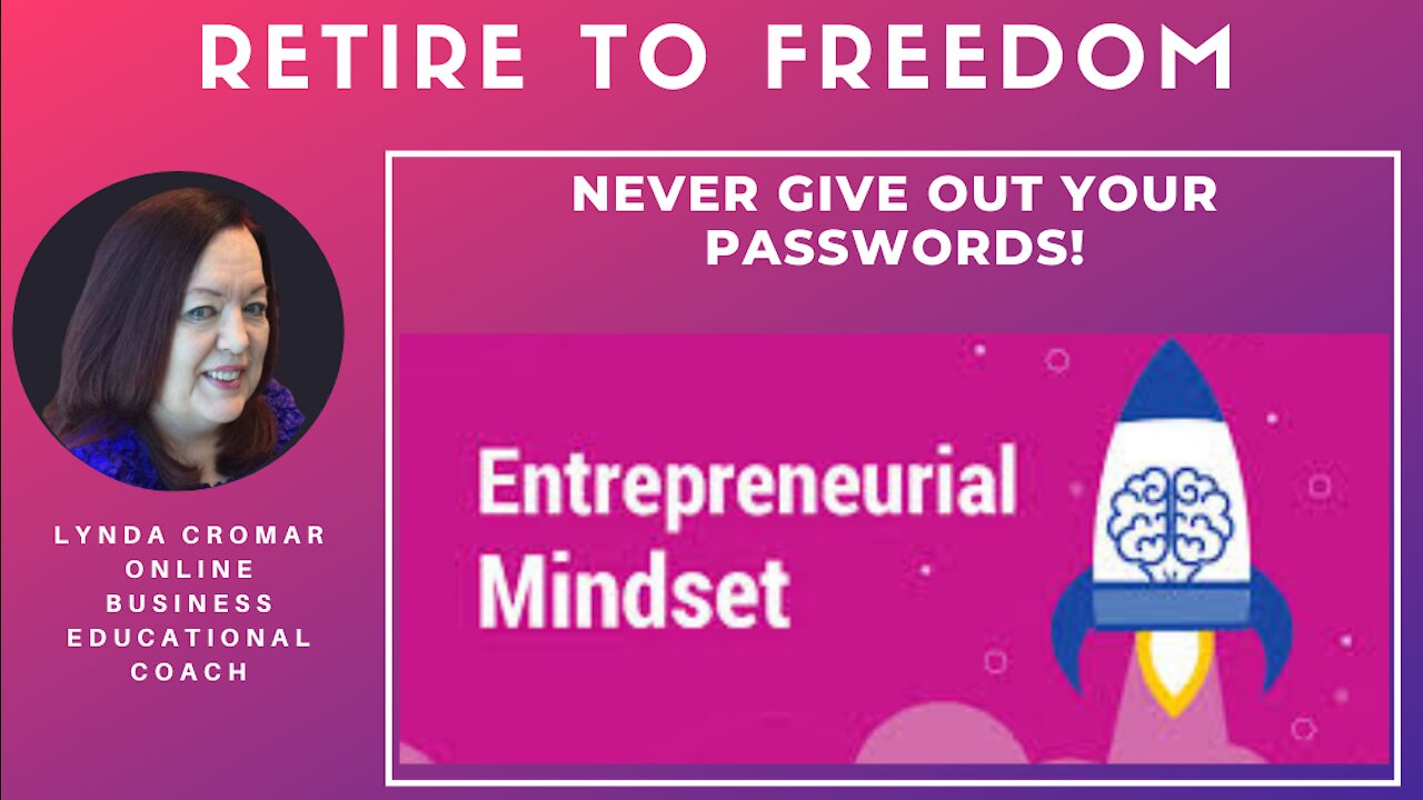 Never Give Out Your Passwords!