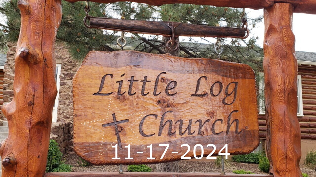 Praying 'Lead us not into Temptation' | Little Log Church, Palmer Lake, CO | 11/17/2024