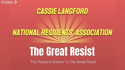 9. Cassie Langford – National Residents' Asso