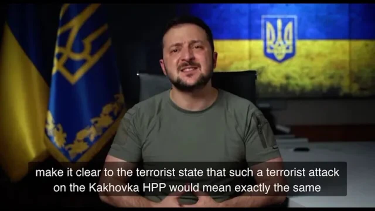 Address from Ukrainian president Volodymyr Zelenskyy￼