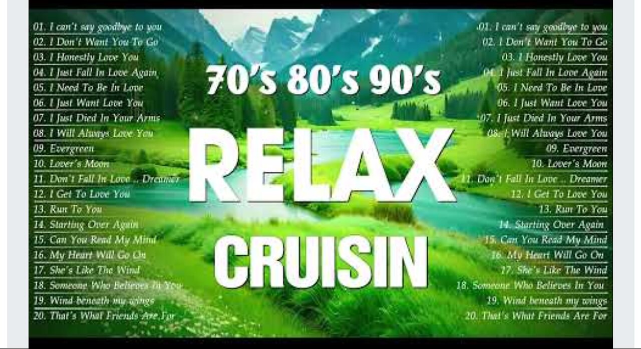 Beautiful Oldies Cruisin Love Songs Of 70s 80s 90s