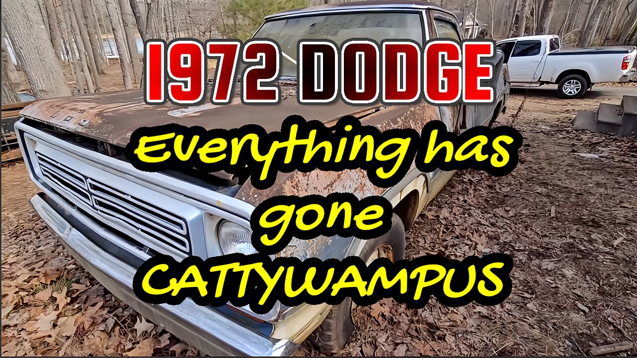 Bernard the 1973 DODGE ADVENTURER SPORT- "Everything's gone cattywampus."