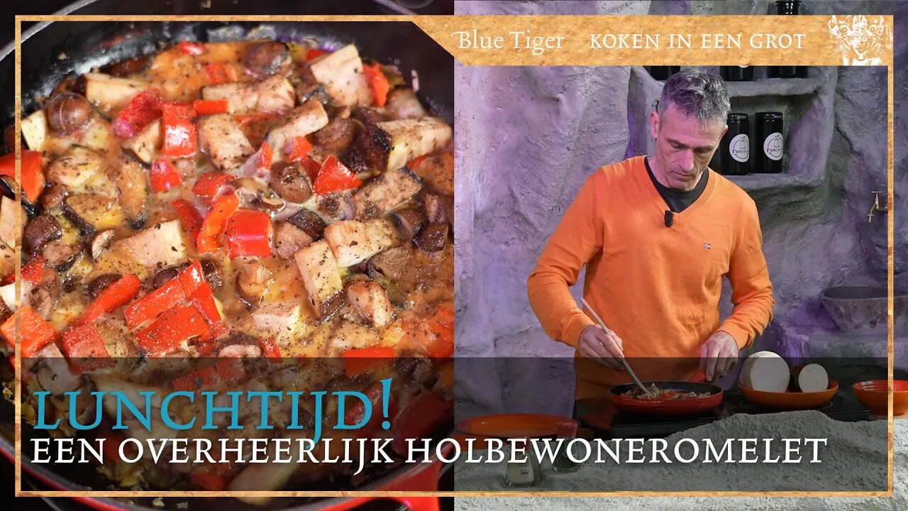 Heerlijk ommeletteren in de grot van Nikko!