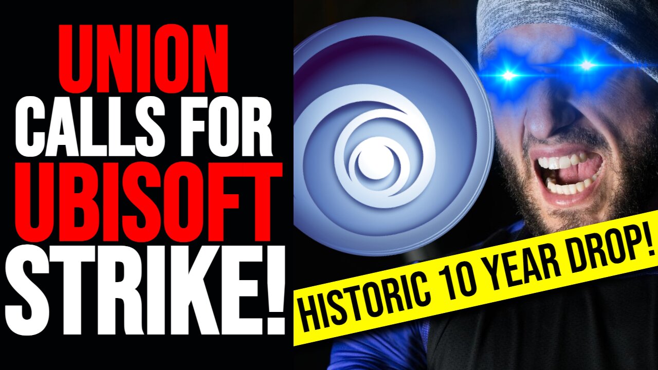 UBISOFT STOCK DROPS! Historic lows! Employees talk STRIKES! Investors are HOSTILE!