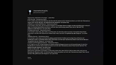 Voluntarismus-Videoreihe für Einsteiger Teile 1-6- Larken Rose ox.o4.2024