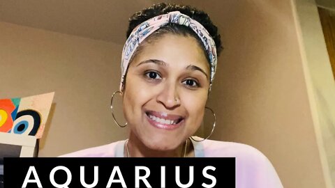 AQUARIUS!!!! YOU CAN FIND LOVE AGAIN!! I hollered…😂