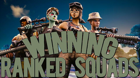 RANKED FORTNITE SQUADS | FINAL GAME BEFORE GOLD