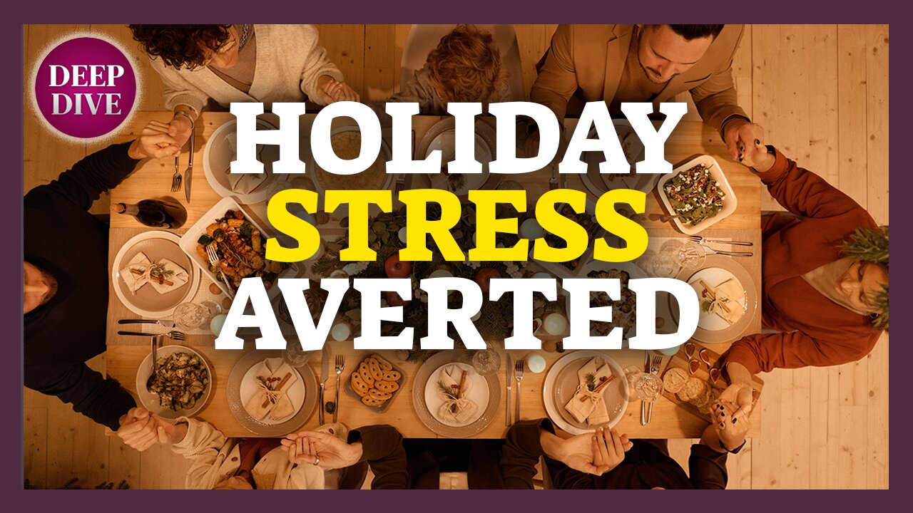 Dr. Ditzell and Rabbi Slatkin on Navigating the Stresses of the Holiday Season