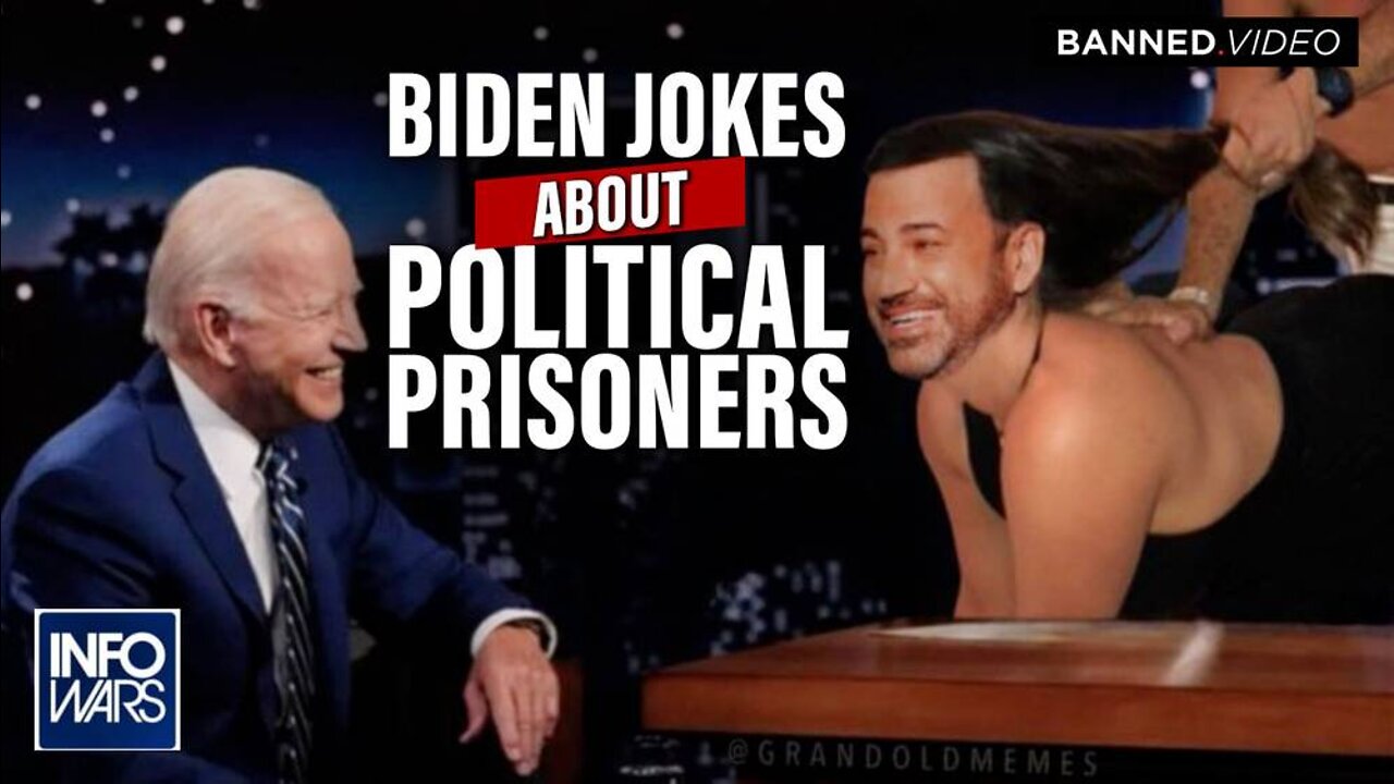 Biden Jokes About Democrat Political Prisoners During Kimmel Interview