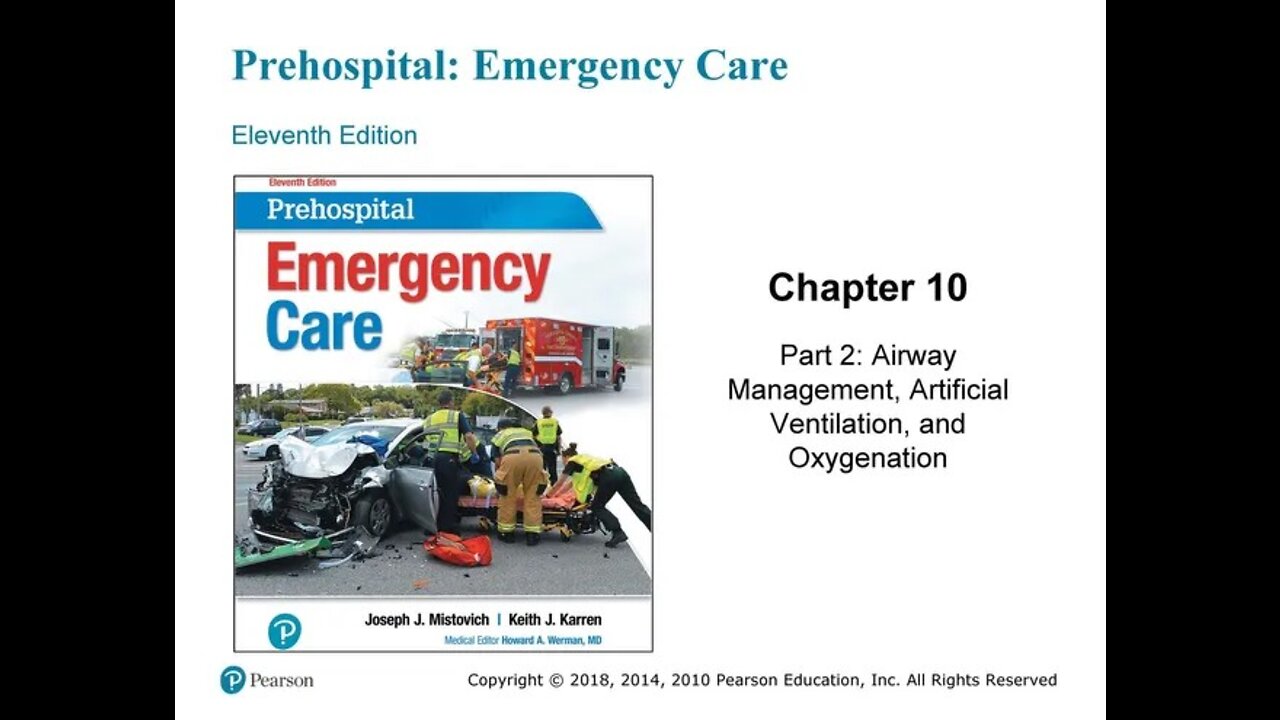 Airway Management, Artificial Ventilation and Oxygenation Part 2