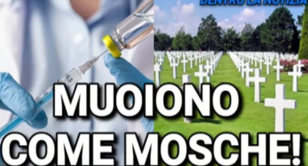 💉​​⚰️💉 I VACCINATI MUOIONO COME MOSCHE ⚰️💉​​⚰️