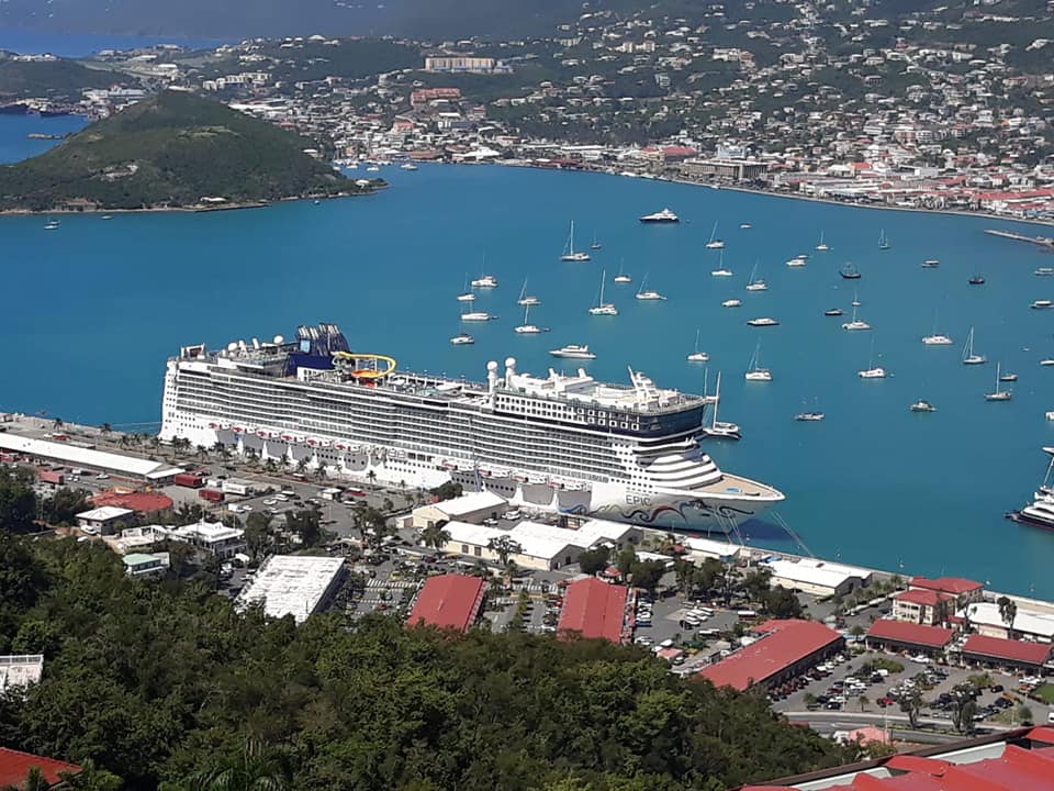 Day #7: at St. Thomas USVI Norwegian Epic #Cruise Ship - 02-22-2020