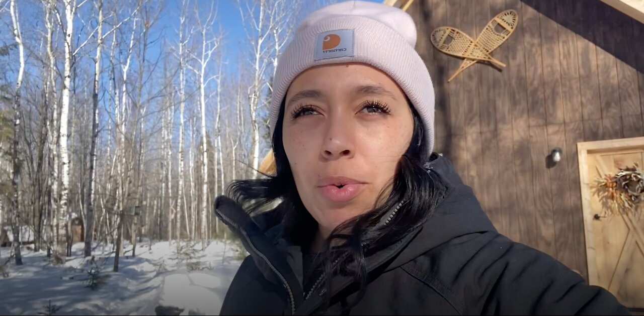 DAY IN MY LIFE at the OFF GRID HOMESTEAD | Planting seeds, snow shoeing, fish fry