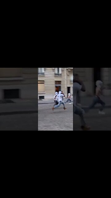 Asap Rocky Gets Chased In Paris