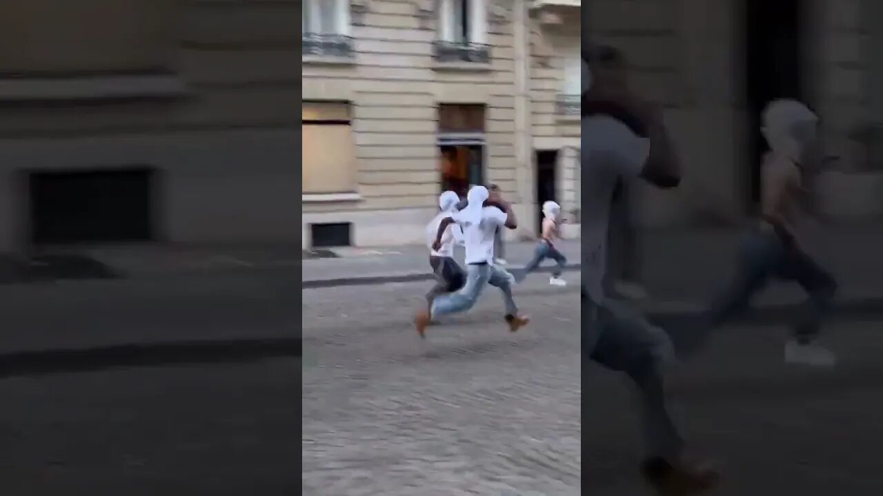 Asap Rocky Gets Chased In Paris