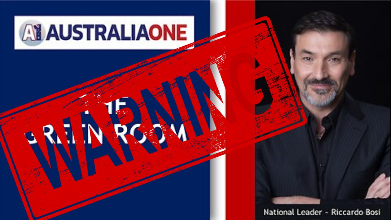 WARNING: AustraliaOne Party - The Green Room (21 May 2024 - 8:00pm AEST)