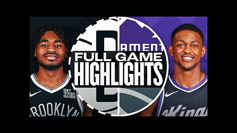 NETS at KINGS FULL GAME HIGHLIGHTS November 24, 2024