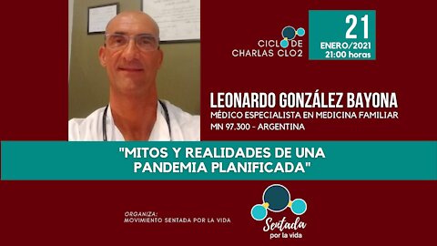 Charla: Mitos y verdades de una pandemia planificada