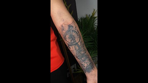 Half sleeve tattoo