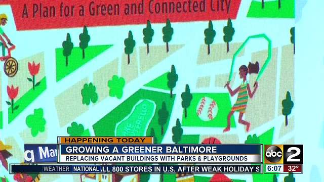 Growing a greener Baltimore by demolishing vacant buildings