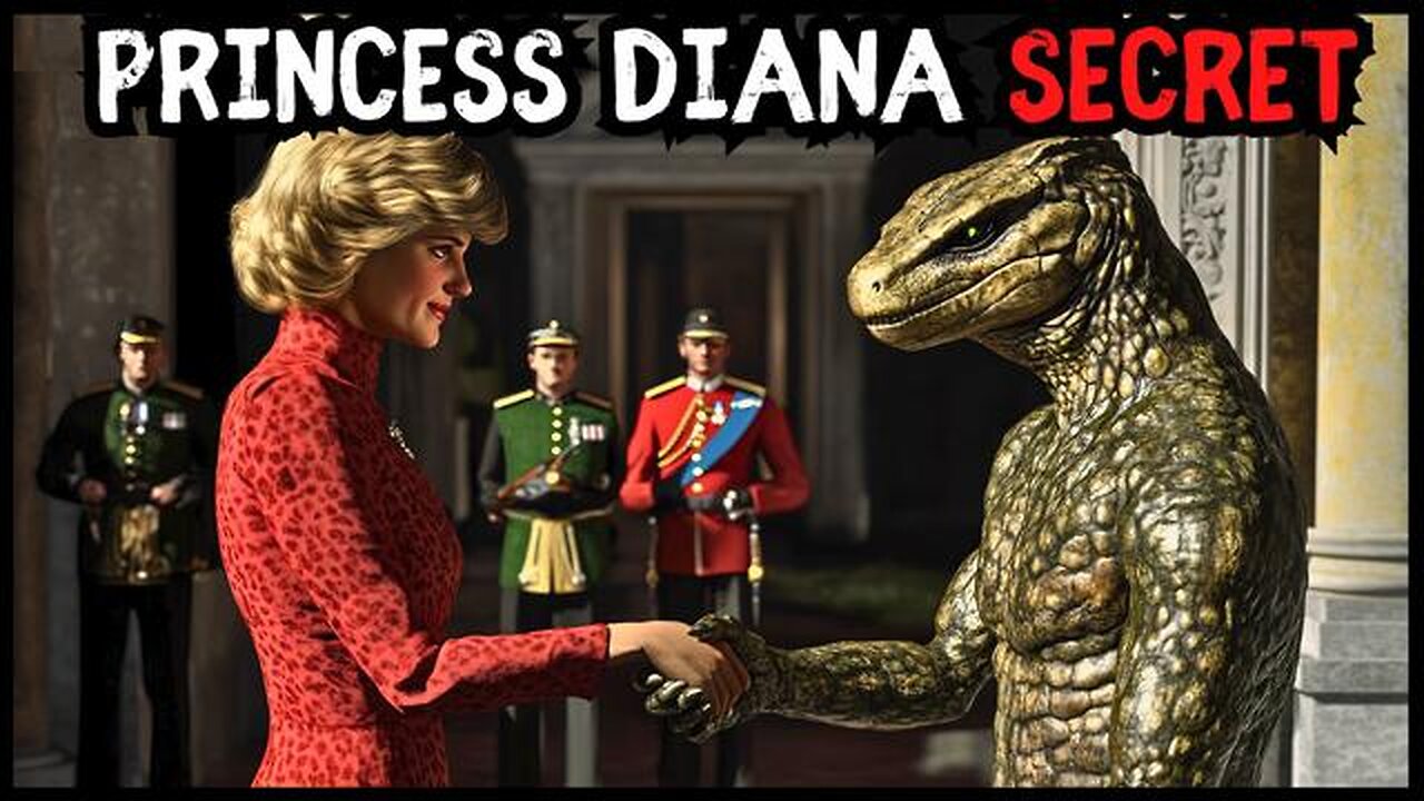 Princess Diana Knew the Shocking Truth About Reptilians in the UK Royal Family