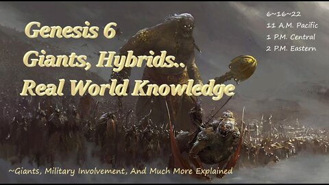 #168~Giants, Military Involvement and More~Episode 2