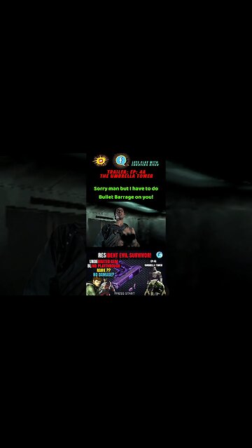 LET'S PLAY THE MOST UNDERRATED RESIDENT EVIL: RESIDENT EVIL SURVIVOR EP:4A UMBRELLA TOWER #shorts #Gaming