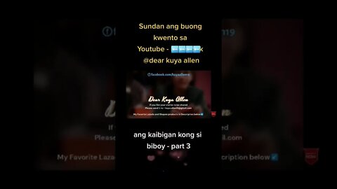 abangan ang pagtatapos ng kwento ni biboy. subscribe to my channel