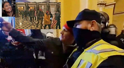 AOC Admits Police "Opened The Doors" From The Inside For Jan6 Protestors...