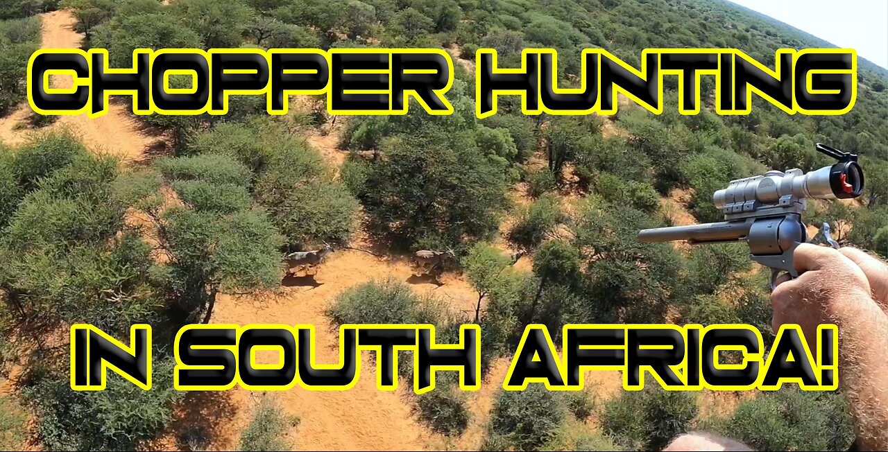 Helicopter Hunting South Africa for Plains Game!