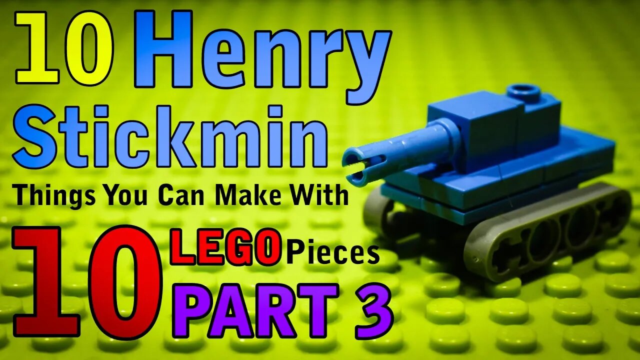 10 Henry Stickmin things You Can Make With 10 Lego Pieces Part 3