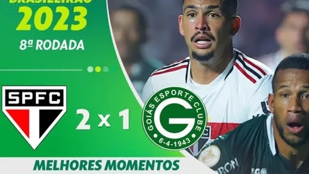 São Paulo 2 x 1 Goiás - DE VIRADA 2023