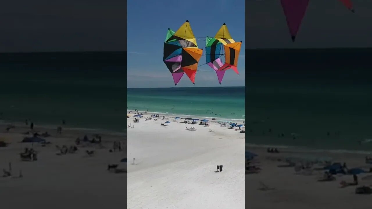 Flying Kites by the ocean #ocean #kite #siestakeybeach